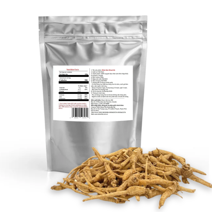 Nhân Sâm Canada SilverLife Củ Nhỏ